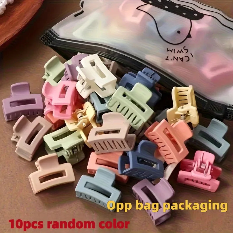 5/10/20/30 Pieces of Colorful, Small-Sized Kid’s Clip-On Hair Accessories with a Latt lifestyle view