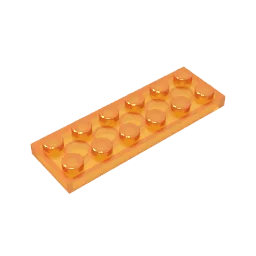Plate 2 x 6 Building Block | Compatible Building Brick for DIY Creations alternate view