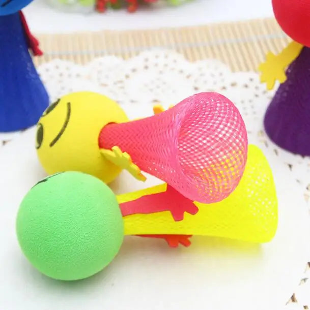 10Pcs Plastic Doll Funny Toys Random Multicolor Campus rewards Creative Gift Jump Bou lifestyle view