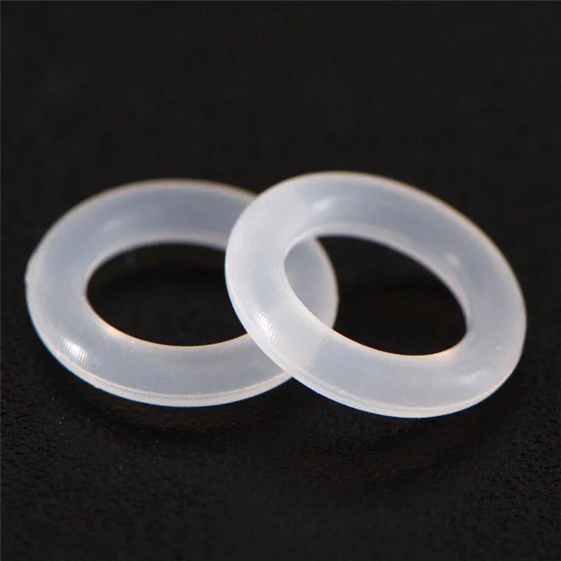 120pcs Silicone Keyboard O Ring Dampeners | Mechanical Keyboard Accessories close-up view