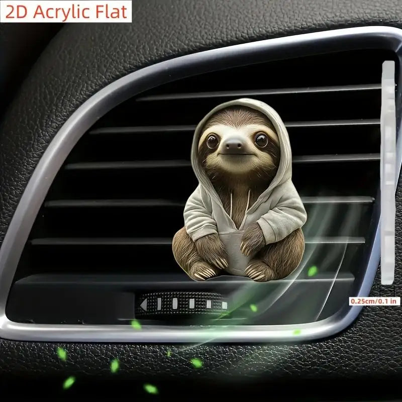 Car Vent Clip Air Freshener Jasmine Scent additional angle