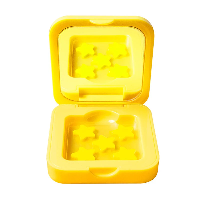 Star Shaped Hydrocolloid Acne Patches | Invisible Pimple Stickers with Mirror alternate view