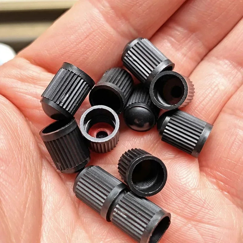 Tire Valve Stem Covers Plastic Screw-On Schrader American alternate view