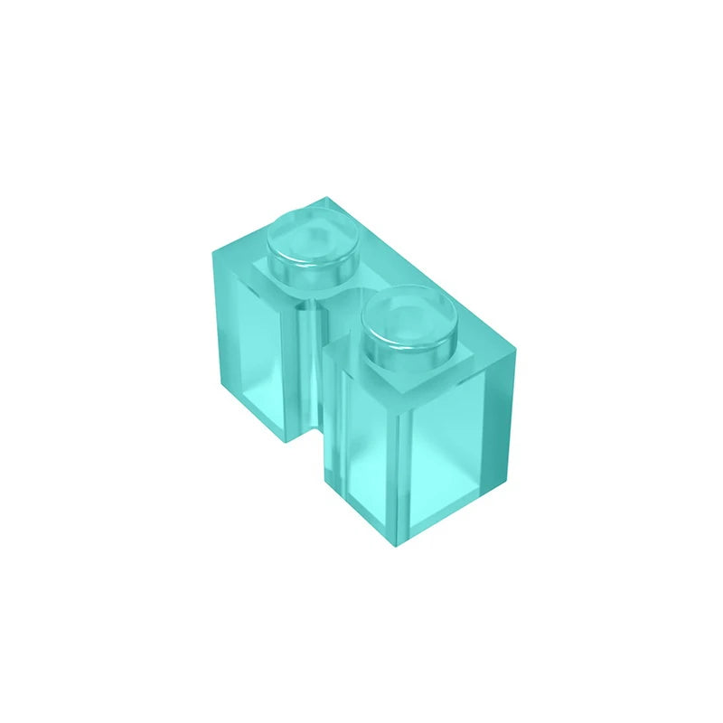Gobricks GDS-798 Brick 1x2 with Groove | Compatible Building Block for DIY Sets detail view