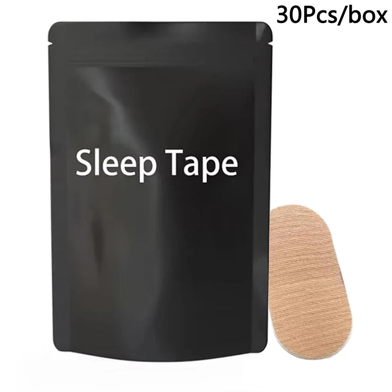 Snoring Relief Mouth Tape | 30 Hypoallergenic Strips for Better Sleep detail view