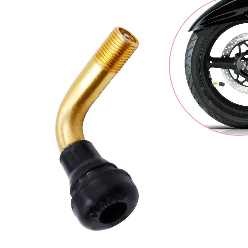 PVR50 PVR60 PVR70 90° Rubber Tubeless Valve Stem detail view