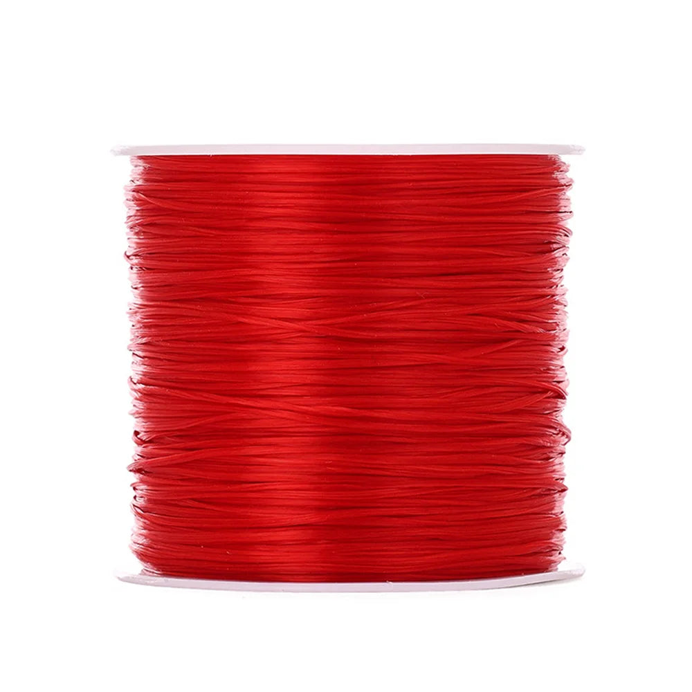 50Yds 0.8mm Crafts Nylon Cord For Jewelry Making Braided Nylon Satin String for Brace alternate view