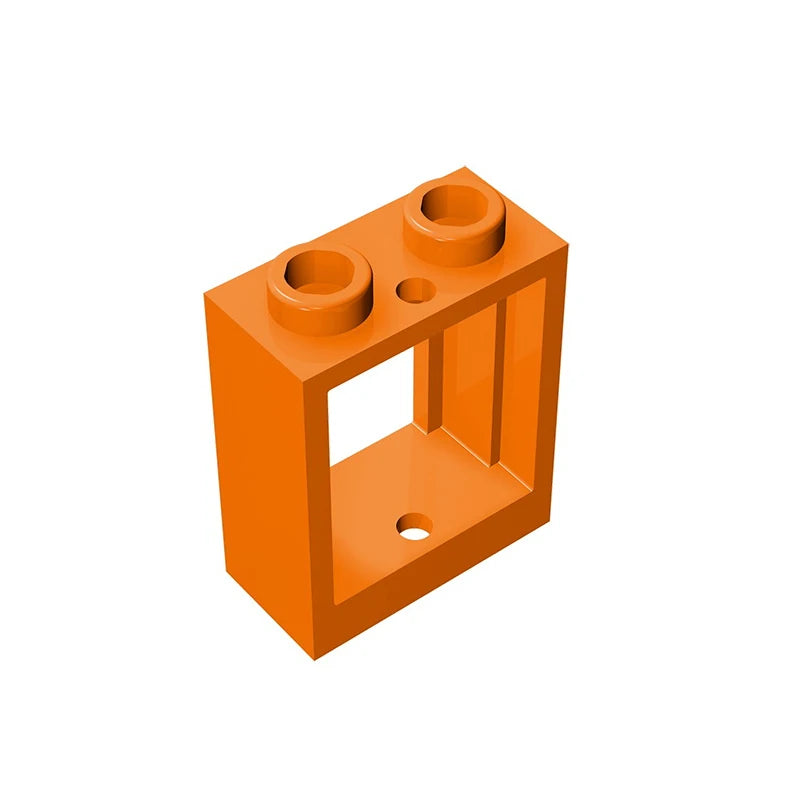 Gobricks GDS-783 Frame 1x2x2 Window | Compatible Building Block for DIY Projects close-up view