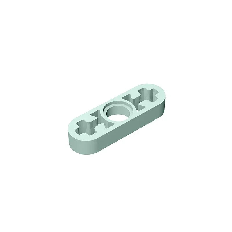 Gobricks GDS-689 Technical Liftarm Thin 1 x 3 | Building Block with Axle Holes Compati close-up view