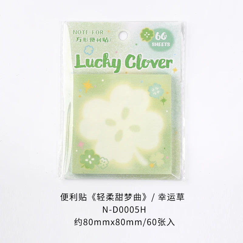 60pcs/lot Kawaii Ins Message Memo DIY Handmade lifestyle view