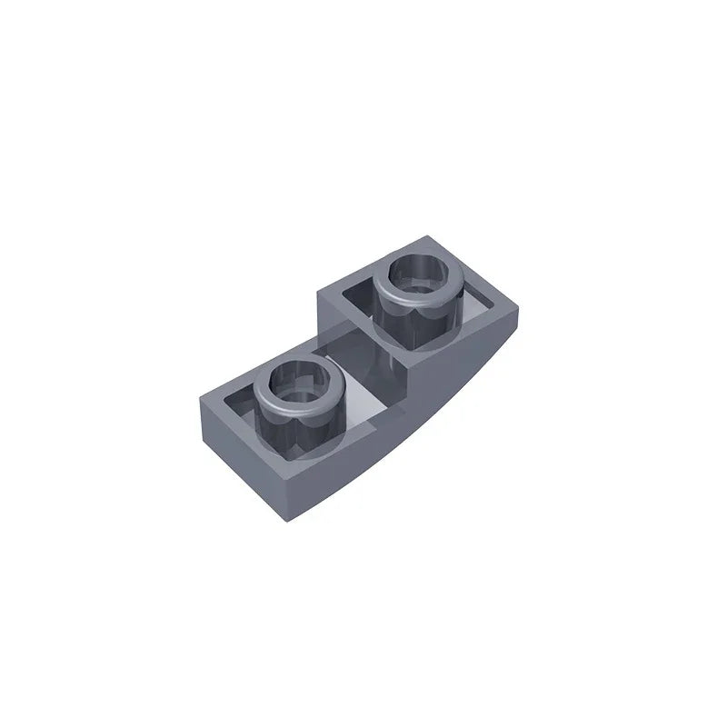 Gobricks GDS-795 Slope, Curved 2 x 1 Inverted | Compatible Building Block for DIY P additional angle