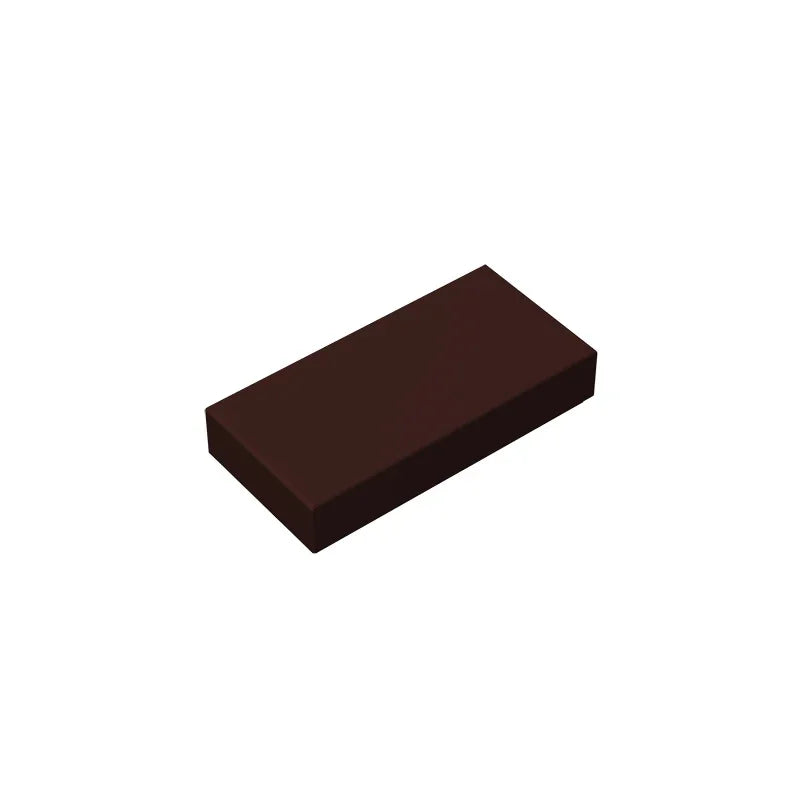 Gobricks GDS-566 Tile 1 x 2 with Groove | Compatible Building Block lifestyle view