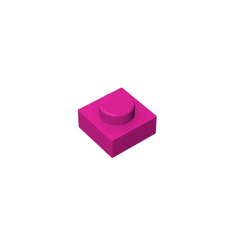 Gobricks GDS-501 Plate 1 x 1 | Compatible Building Block for Creative Builds alternate view