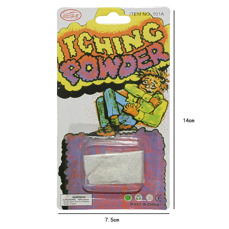 Itch Itching Powder Prank Joke Trick Gag Funny Joke Trick Novelty Toy Party Gadgets additional angle