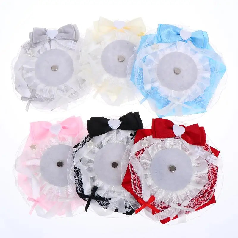 Cute Lolita Badge Display Holder For Ita Bag Anime Handmade Badge Rosette Accessory Decoration