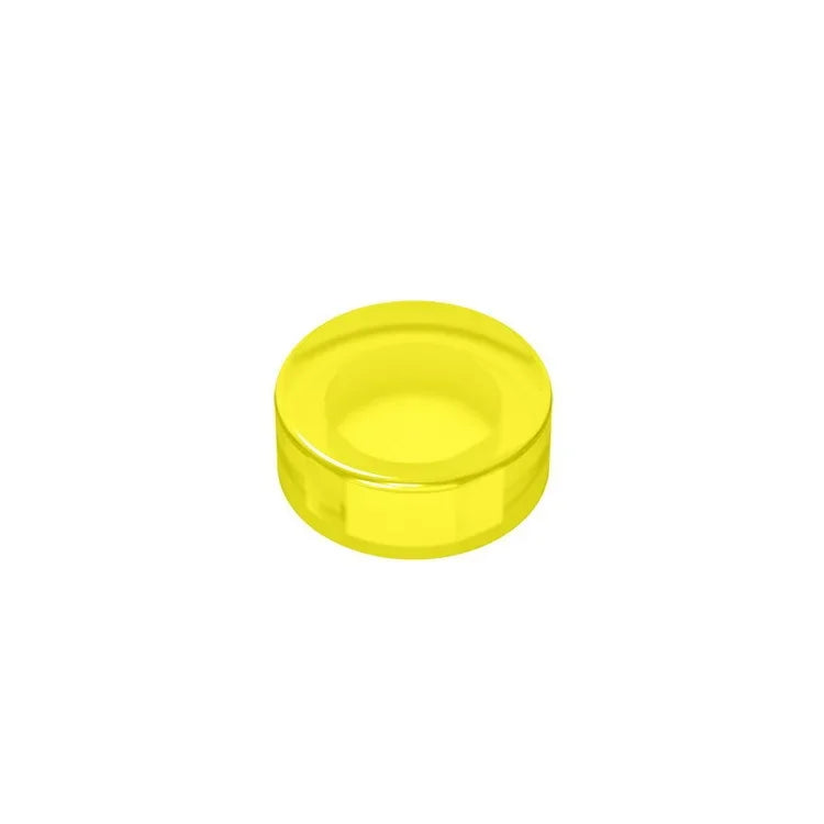 Gobricks GDS-612 Flat Tile 1x1 Round | Compatible Building Block additional angle