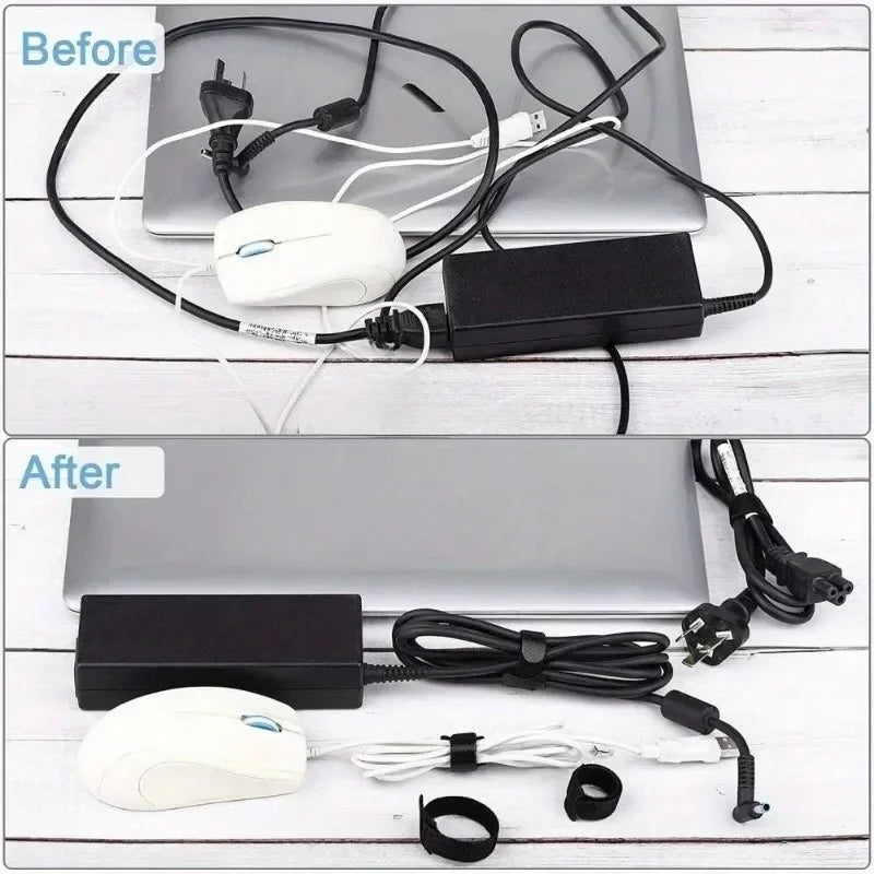 50PCS Cable Organizer Cable Management Cable Winder Tape Protector detail view