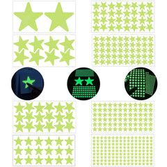 Glow In The Dark 3D Star Wall Stickers | Creative Luminous Room Decor