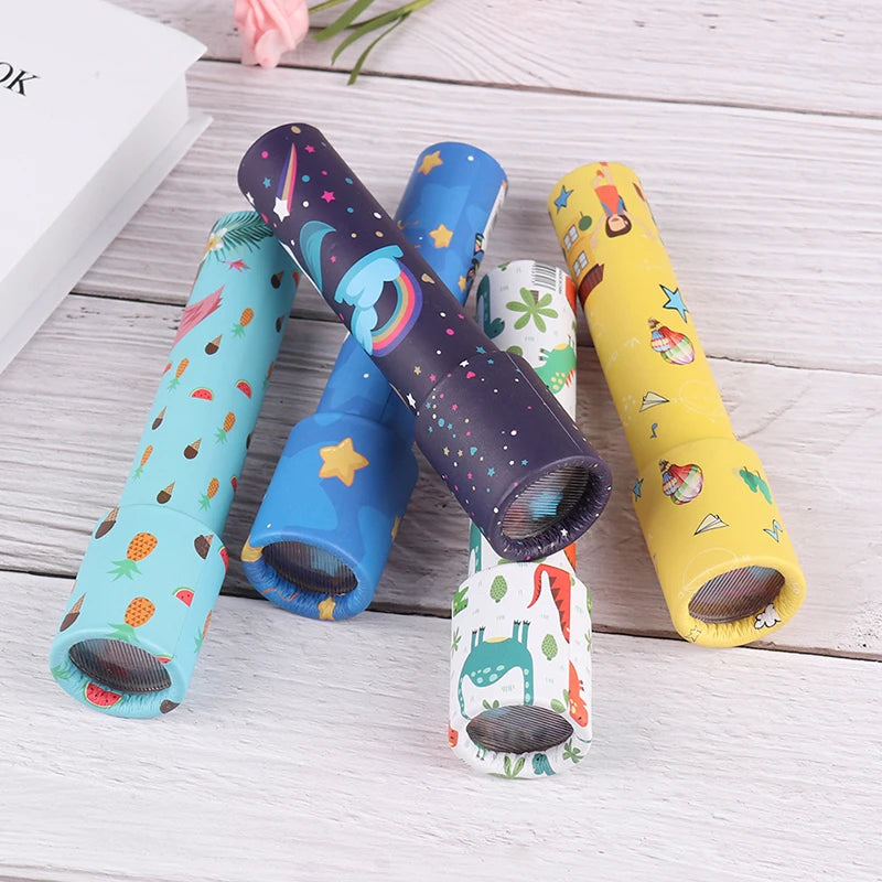 Interactive Logical Rotating Kaleidoscope Magic Classic Educational Toys for Kids Imagin detail view
