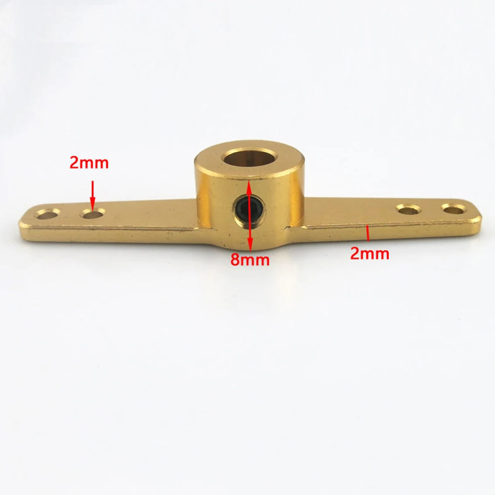 3.1mm/4.1mm/5.1mm RC Car Double Steering Rudder Tiller Arms Horn Transmission Arm C additional angle