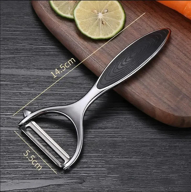 Stainless Steel Vegetable Peeler | Multi-Function Kitchen Tool for Fruits and Vegetab alternate view