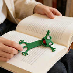 3D Printed 3D Flattened Frog Bookmarks, Office Supplies, Book Accessories,Stationery Boo detail view