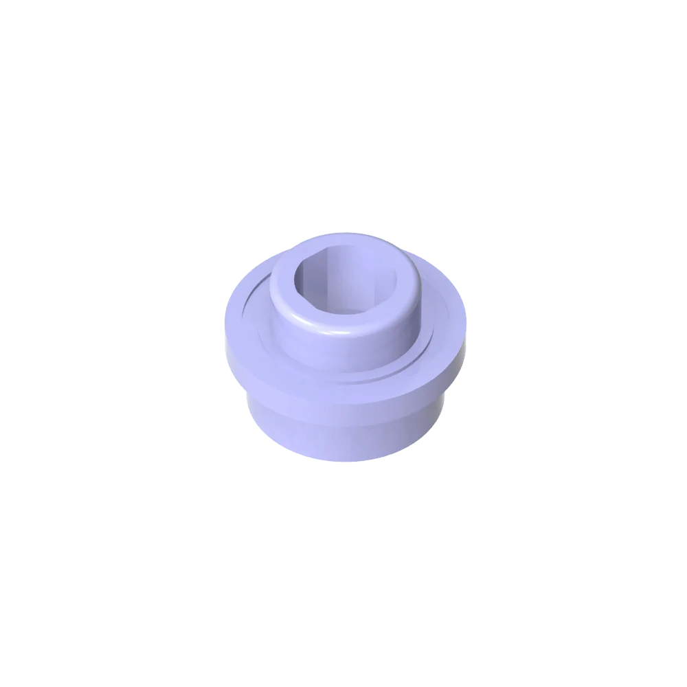 Gobricks GDS-603 PL.ROUND 1X1 W. THROUGHG. HOLE | Compatible Building Brick alternate view