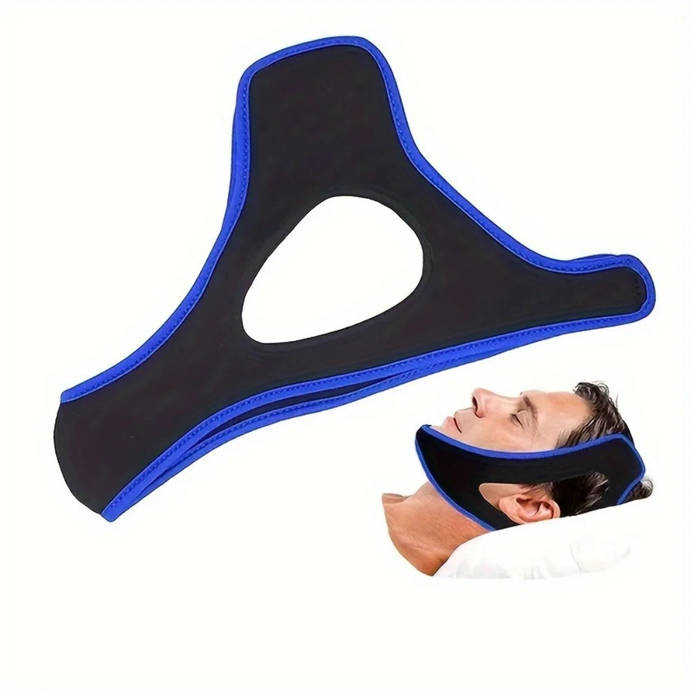 Anti Snoring Chin Strap | Sleep Aid for Quiet Breathing lifestyle view