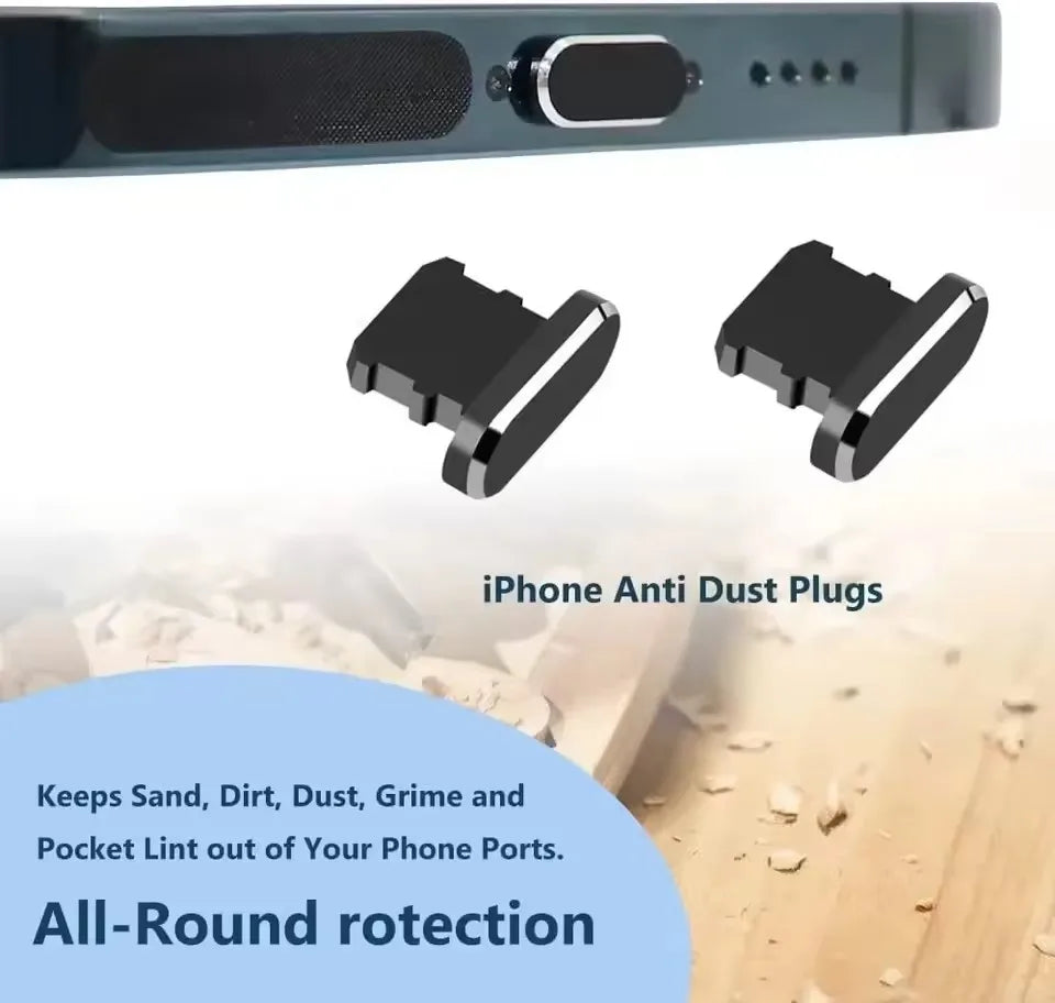 Mobile Phone Charging Port Dust Plug Removal Cleaner Kit for iPhone 17 15 14 Pro Max alternate view