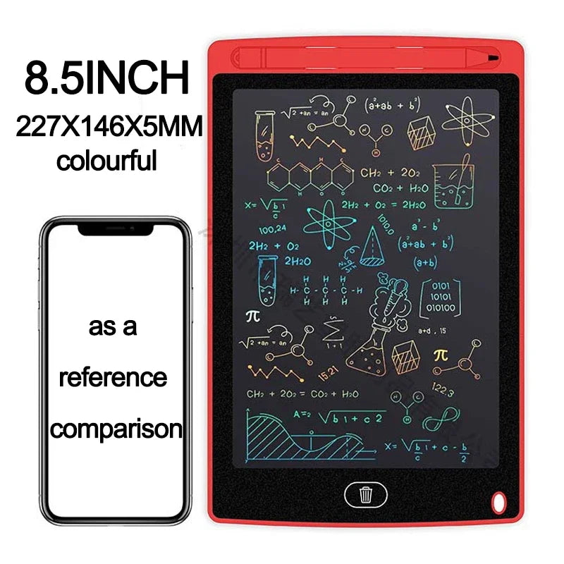 4.4/8.5/inch LCD Writing Tablet Drawing Board Kids Graffiti Sketchpad Toys Handwritin lifestyle view
