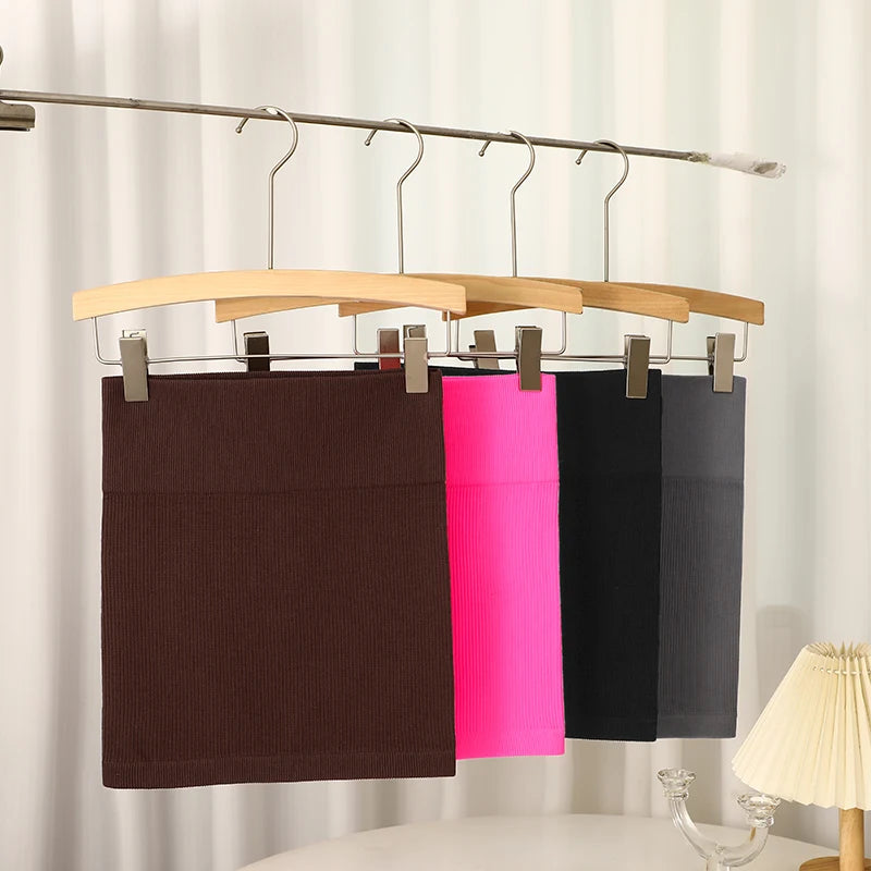 High Waist Knitted Mini Skirt | Slim Fit Work Pencil Skirt for Women detail view