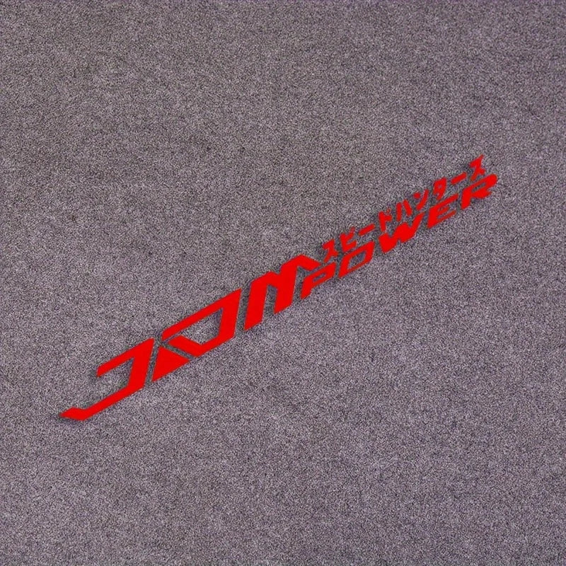 JDM Style Windshield Decal - Large 98.5cm Vinyl Sticker (Waterproof, Non-Fading) for lifestyle view