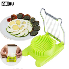 Egg Slicer Chopper | Stainless Steel Manual Food Processor for Eggs and Vegetables alternate view