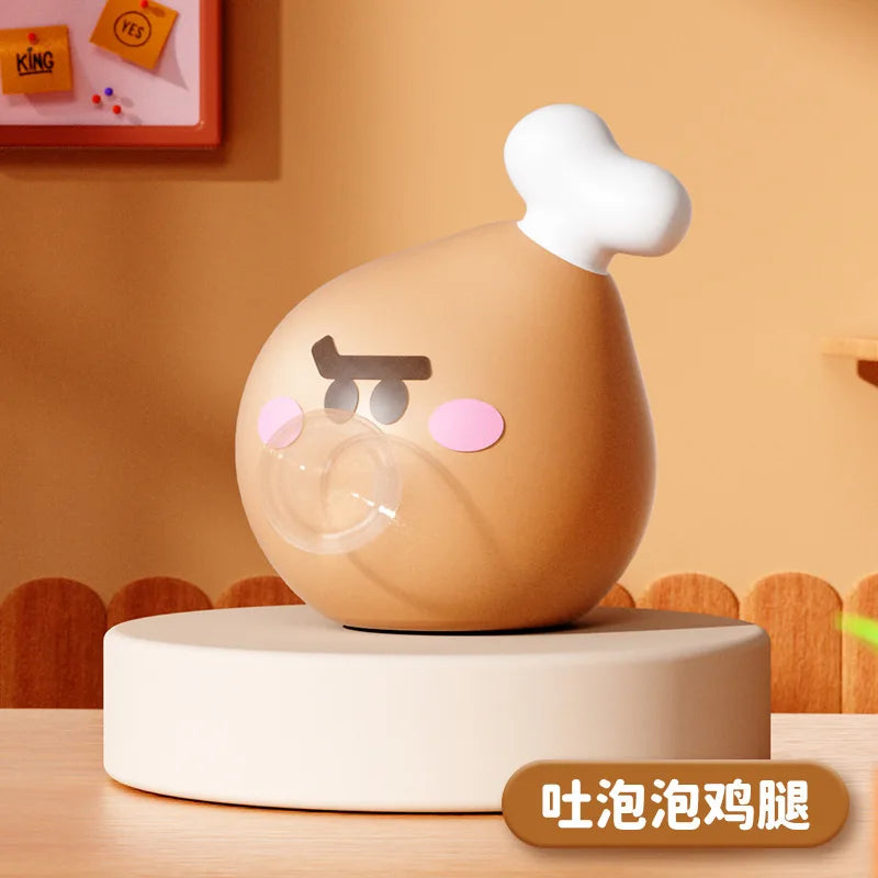 Cute Food Series Spitting Bubbles Squishy Toys | Stress Relief Sensory Fidget for Adu lifestyle view