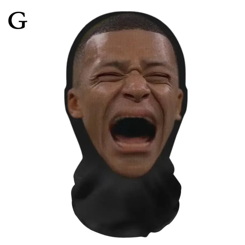 3D Funny Mask Cosplay detail view