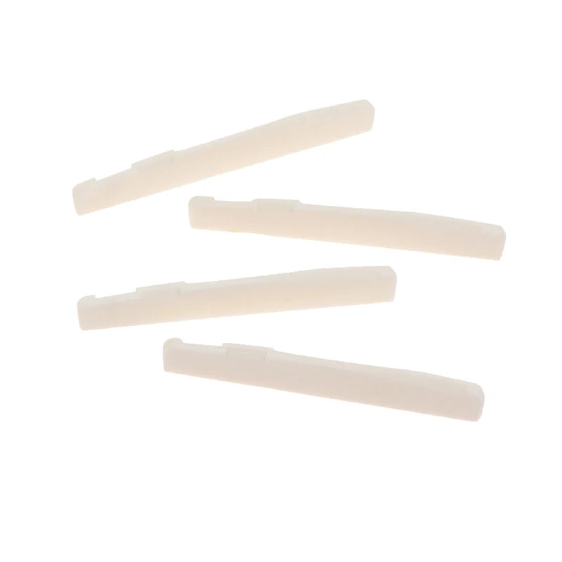 Real Bone Bridge Saddle For Folk Acoustic Guitar 72MM/74MM/76MM/80MM * 12MM detail view