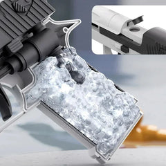 Mini Desert Eagle Water Gun | Continuous Firing Outdoor Water Pistol for Kids, Summer close-up view