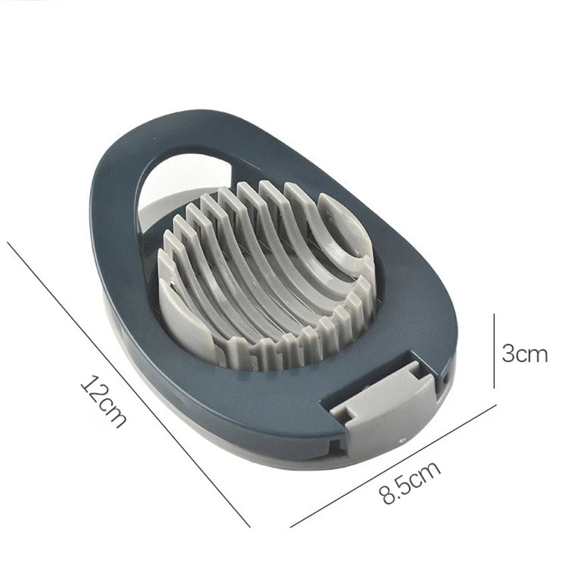 Stainless Steel Egg Slicer | Multipurpose Kitchen Cutter for Eggs and Fruit lifestyle view