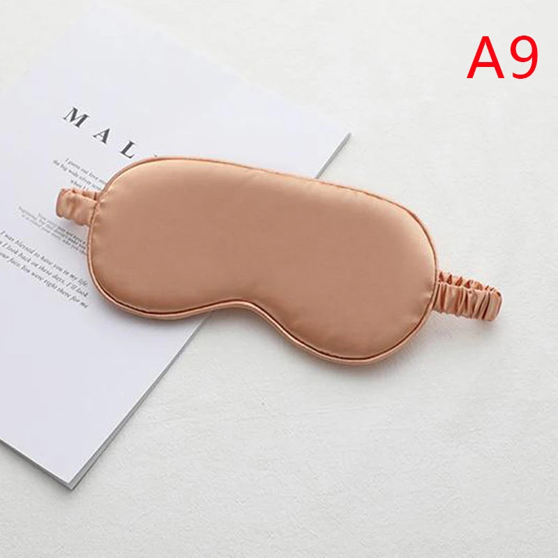 Silk Sleep Eye Mask | Light Blocking Blindfold for Restful Sleep additional angle