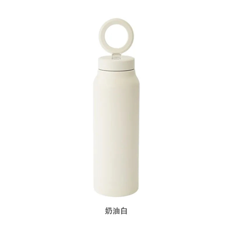 Painted Sports Thermos Steel Double Wall 24oz/700ml Water Vacuum Flask Water Bottle Magn detail view