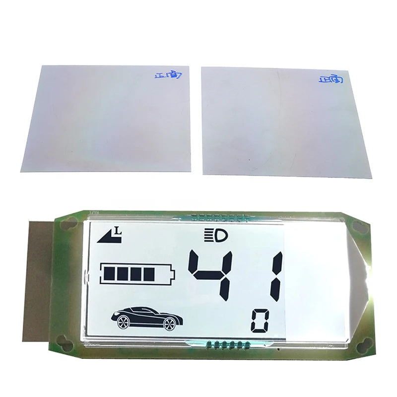 2pcs 9x9cm Universal LCD Polarized Film | Screen Protector for Electric Vehicle, Watc lifestyle view