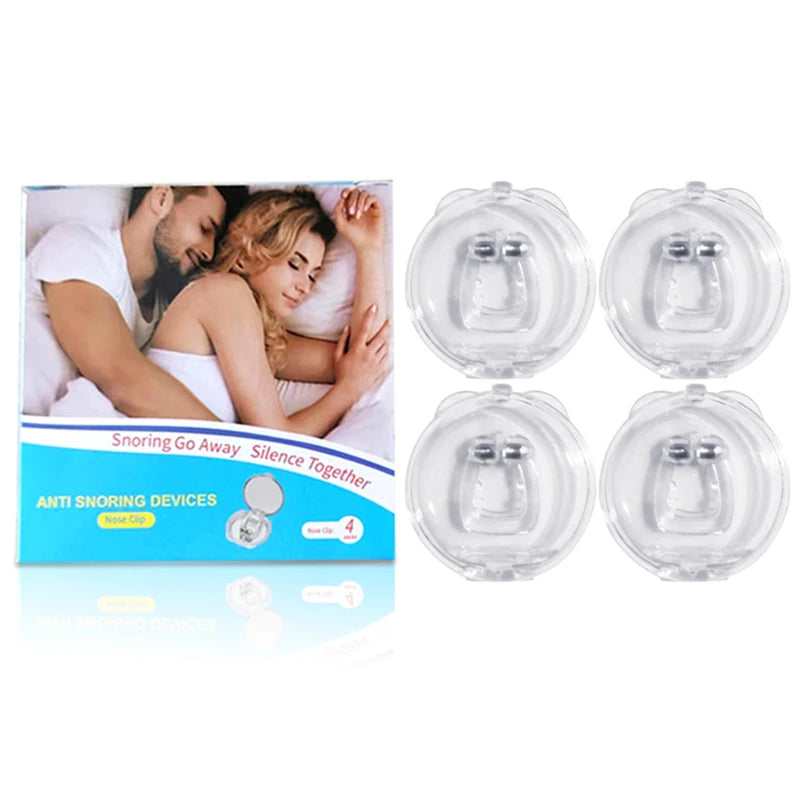 Anti Snore Nose Clip | Magnetic Sleep Aid for Quiet Nights lifestyle view