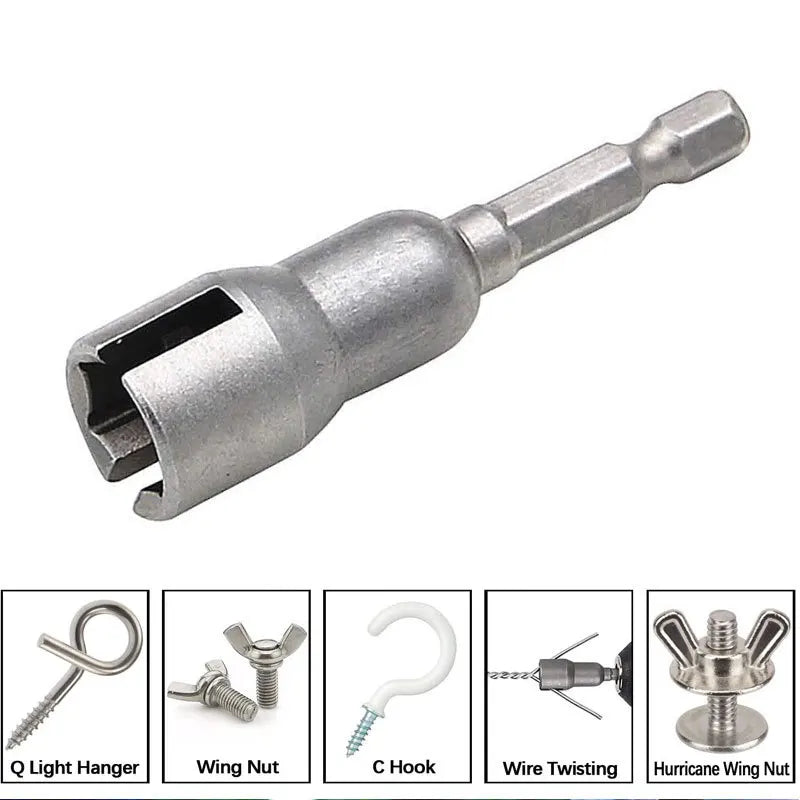 65mm Slotted Hex Socket Wrench 13mm Black lifestyle view