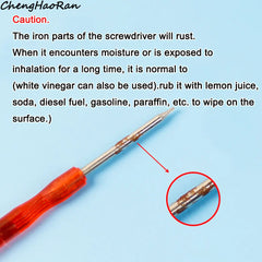 1 Set Screwdriver Kit | Triwing Repair Tools for Wii, GBA SP, DS Lite, NDSi, Xbox One, 3 detail view