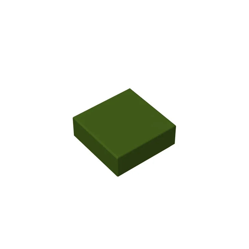 Gobricks GDS-613 Tile 1 x 1 | Compatible Building Block for DIY additional angle