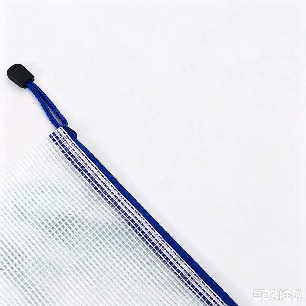 Mesh Bags A4/A5 Plastic Zipper Bags for Organizing Waterproof Clear alternate view