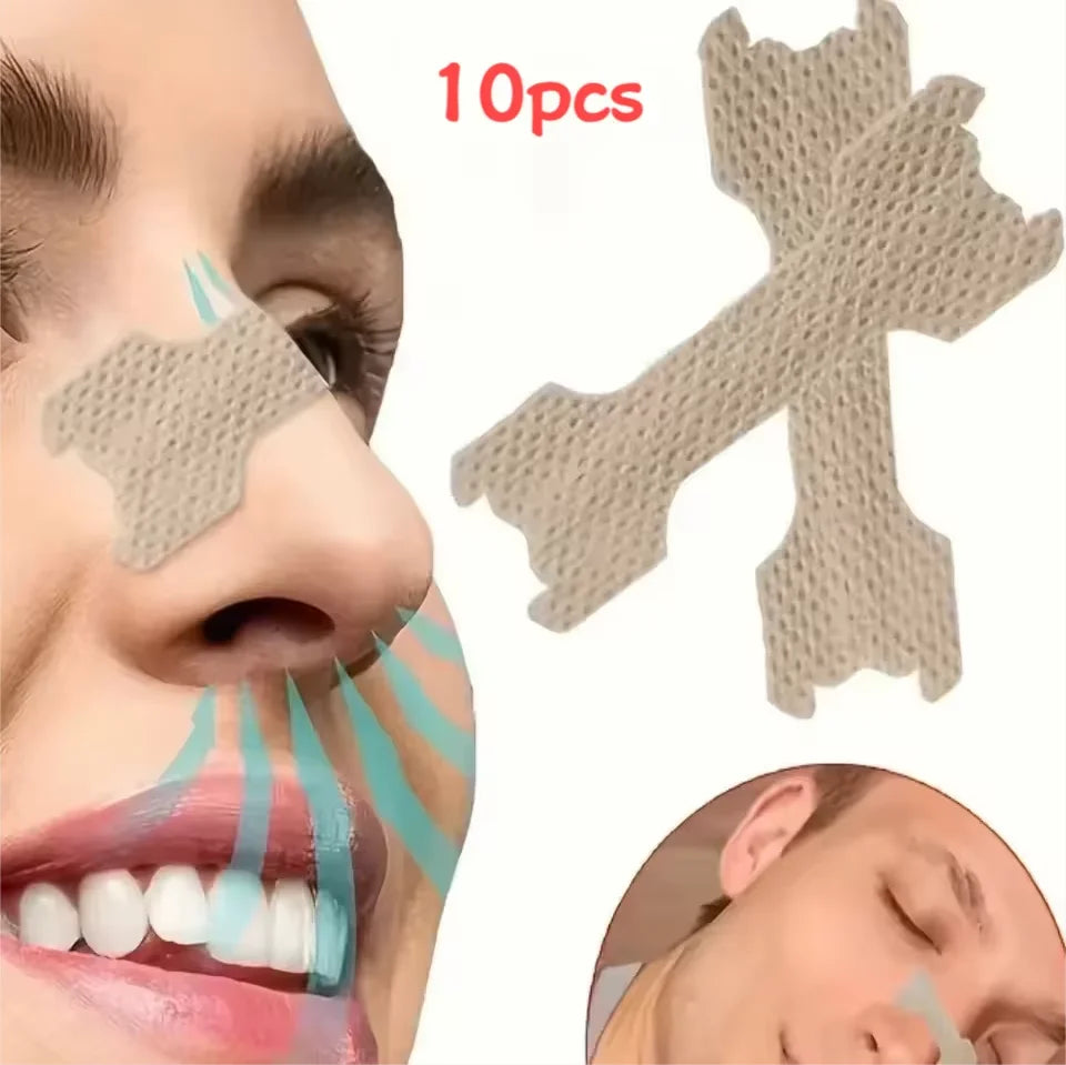 Nasal Snore Stopper Strips | Physical Expansion Nose Patch for Adults and Children lifestyle view