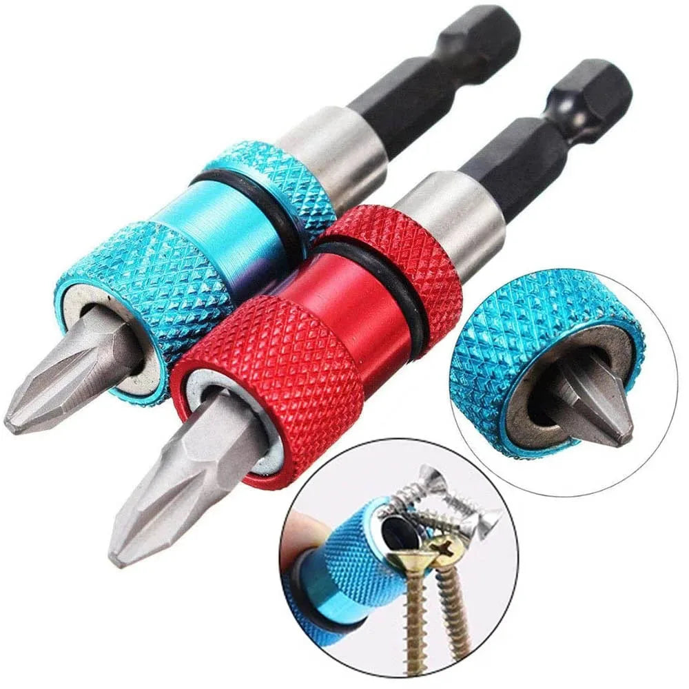 1/4 Inch Hex Shank Screw Depth Magnetic Screwdriver Bit Holder | Adjustable Depth Bit Holder with PH