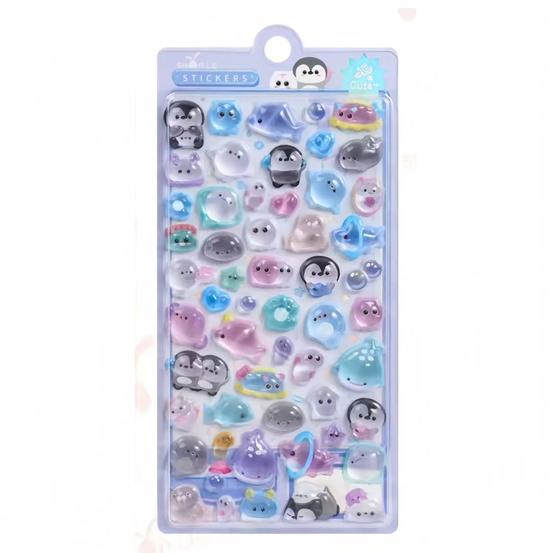 3D Food Stamping Seal Sticker | Japanese Anime Decorative Craft Stickers for Kids additional angle
