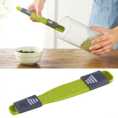 Adjustable Measuring Spoon | Baking Spoon with Scale for Dry and Liquid Ingredients